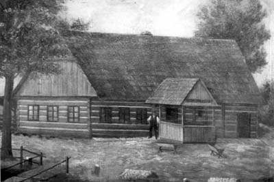 devn hospoda postaven v roce 1800