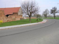 vstavba novho chodnku smr Bohuslavice (rok 2005)
