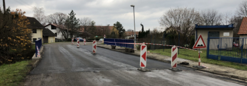 Oprava povrchu mostku u odboky k istice (rok 2019)