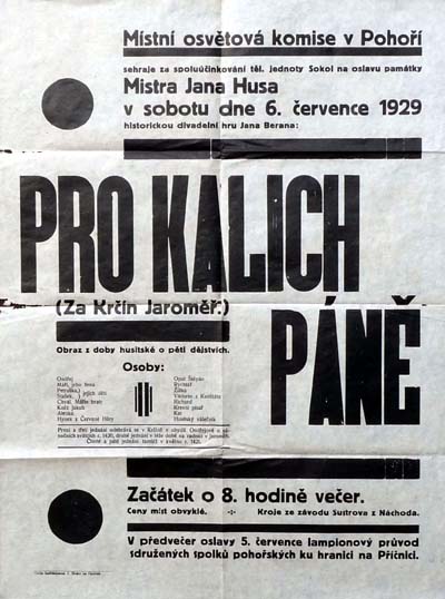 divadlo Pro kalich Pn (rok 1929)