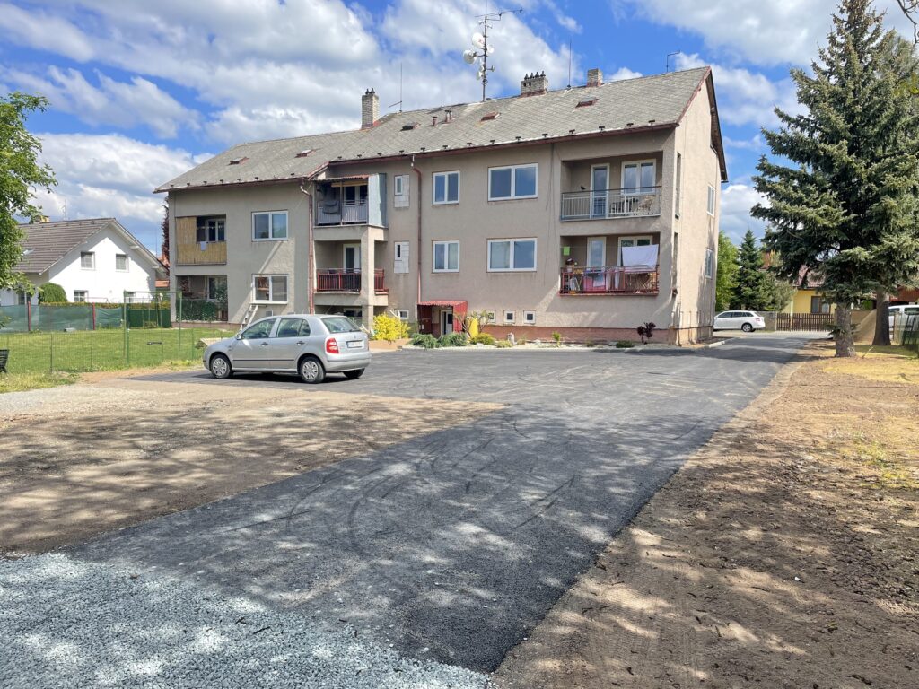 Rekonstrukce místní komunikace v Pohoří